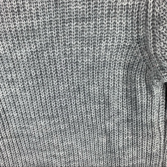 Brandy Melville Gray Crew Neck Knit Sweater Dress - Picture 8 of 9